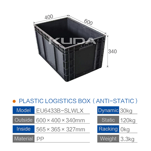EU6433B-SLWLX PLASTIC LOGISTICS BOX