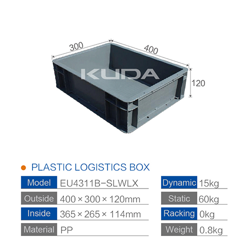 EU4311B-SLWLX PLASTIC LOGISTICS BOX