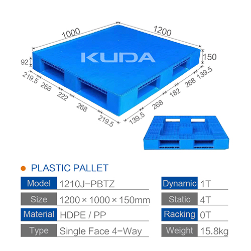 1210J-PBTZ PLASTIC PALLET