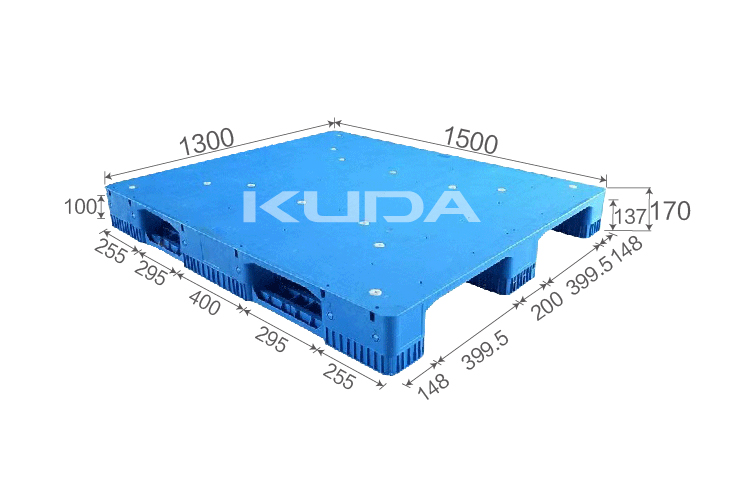 1513C-PBCZ PLASTIC PALLET（BUILT-IN STEEL TUBE）