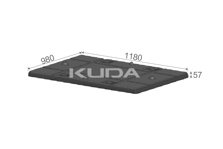 1210E-WBXGB PLASTIC COAMING BOX PLAT1210E-WBXGB PLASTIC COAMING BOX PLAT