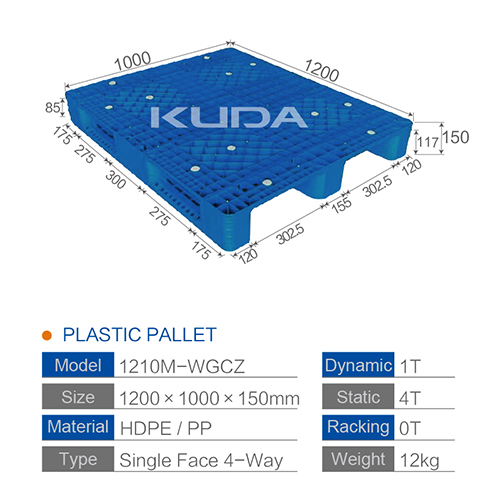 1210M-WGCZ PLASTIC PALLT