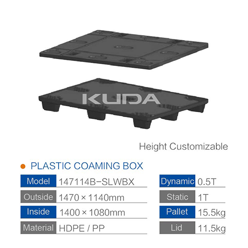 147114B-SLWBX PLASTIC COAMING BOX