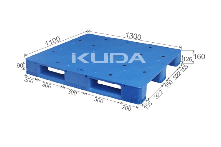 1311D-PBCZ PLASTIC PALLT(BUILT-IN STEEL TUBE)