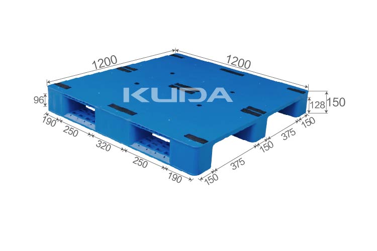 1212D-PBCZ PLASTIC PALLT(BUILT-IN STEEL TUBE)