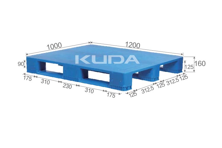1210Z-PBCZ PLASTIC PALLT(BUILT-IN STEEL TUBE)