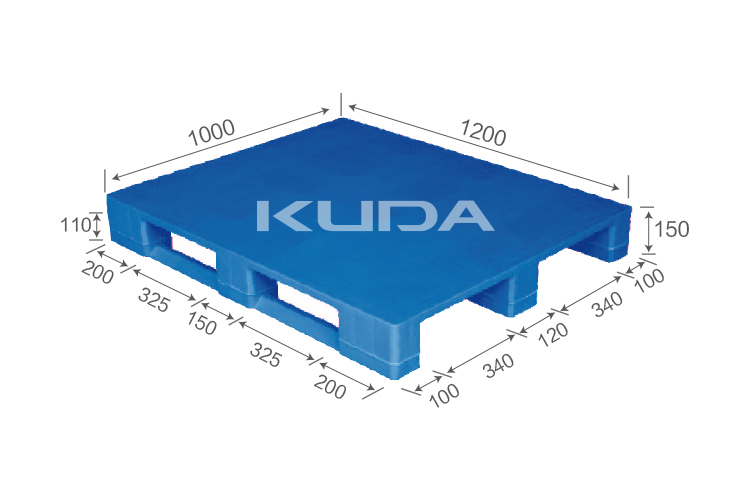 1210C-PBCZ（DZGG） PLASTIC PALLET（BUILT-IN STEEL TUBE）