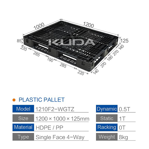 1210F2-WGTZ PLASTIC PALLET