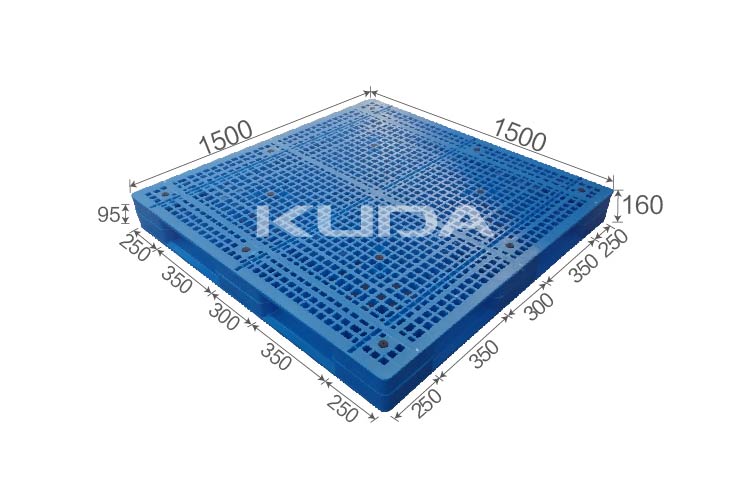 1515B-WGTZ PLASTIC PALLET(BUILT-IN STEEL TUBE)