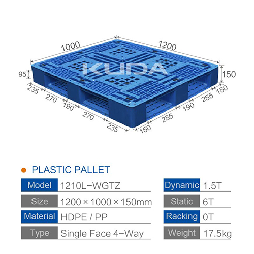 1210L-WGTZ PLASTIC PALLET
