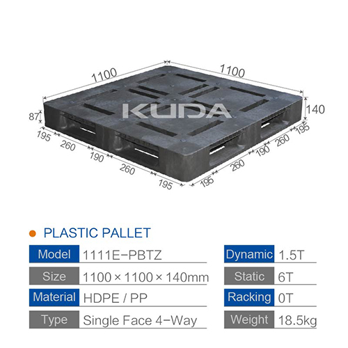 1111E-PBTZ PLASTIC PALLET