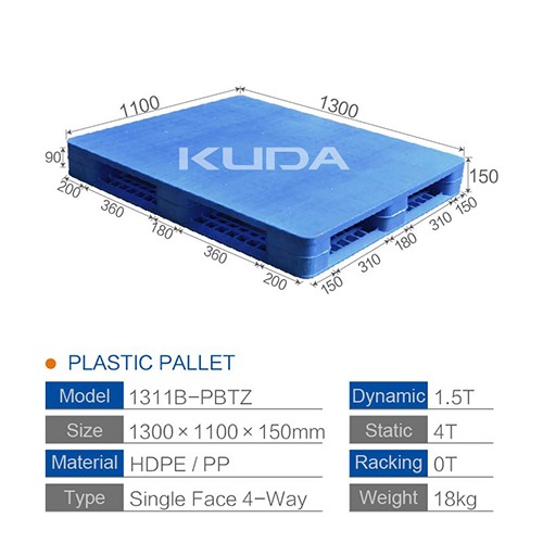 1311B-PBTZ PLASTIC PALLET