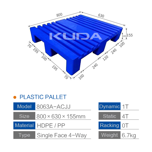 8063A-ACJJ PLASTIC PALLET