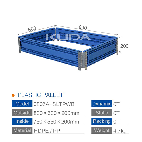 0806A-SLTPWB PLASTIC PALLET COAMING