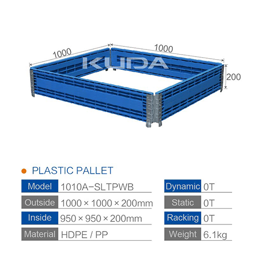 1010A-SLTPWB PLASTIC PALLET COAMING