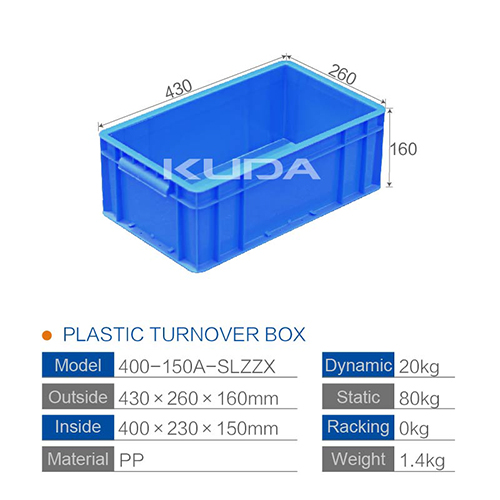 400-150A-SLZZX PLASTIC TURNOVER BOX