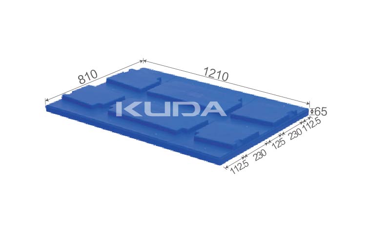 1208B-SLTPGB PLASTIC PALLET COAMING