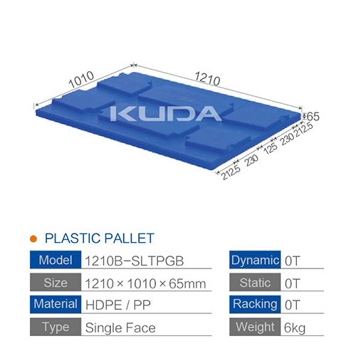 1210B-SLTPGB PLASTIC PALLET COAMING