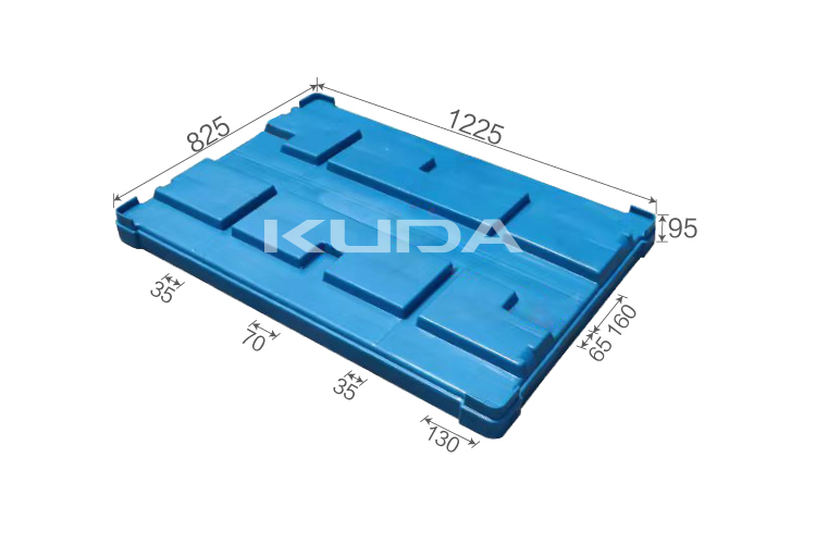 1208A-SLTPGB PLASTIC PALLET COAMING
