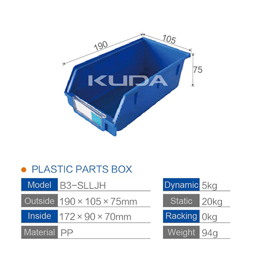 B3-SLLJH PLASTIC PARTS BOX