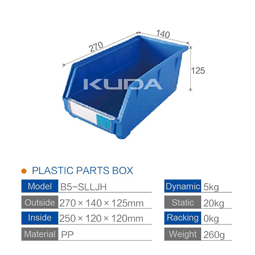 B5-SLLJH PLASTIC PARTS BOX