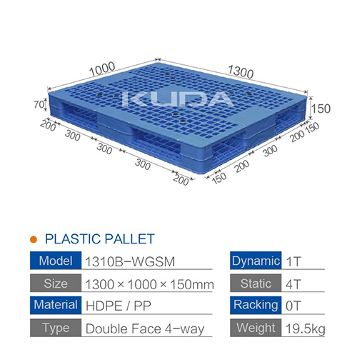 1310B-WGSM PLASTIC PALLET