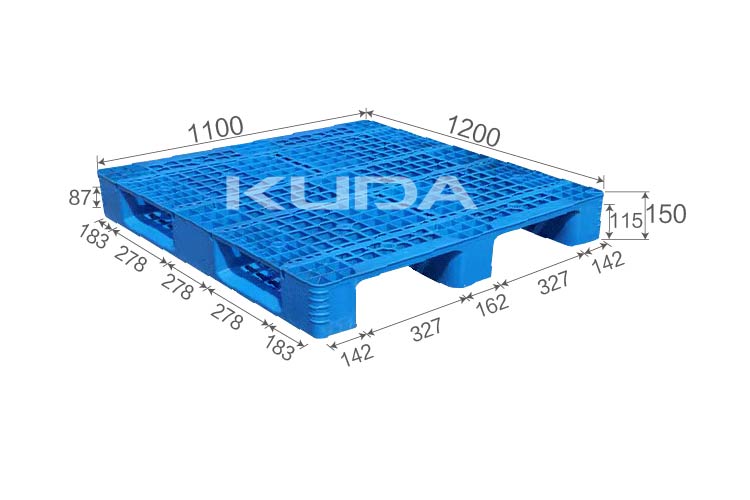 1211H-WGCZ PLASTIC PALLT(BUILT-IN STEEL TUBE)