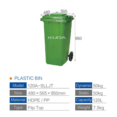 120A-SLLJT PLSTIC BIN