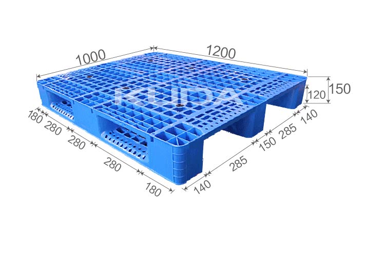 1210A2-WGCZ PLASTIC PALLT(BUILT-IN STEEL TUBE)