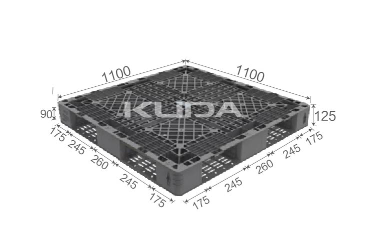 1111U-WGTZ PLASTIC PALLET