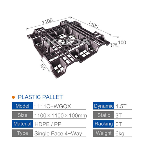 1111C-WGQX PLASTIC PALLET