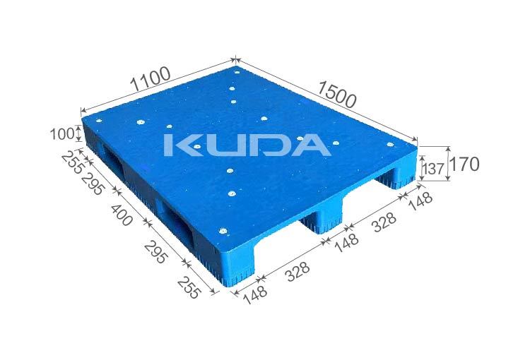 1511A-PBCZ PLASTIC PALLT(BUILT-IN STEEL TUBE)