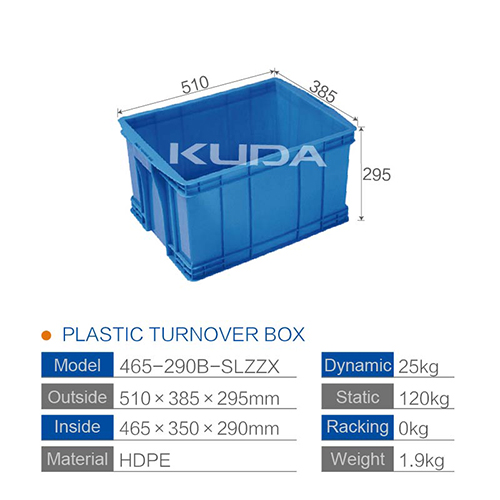 465-290B-SLZZX PLASTIC TURNOVER BOX