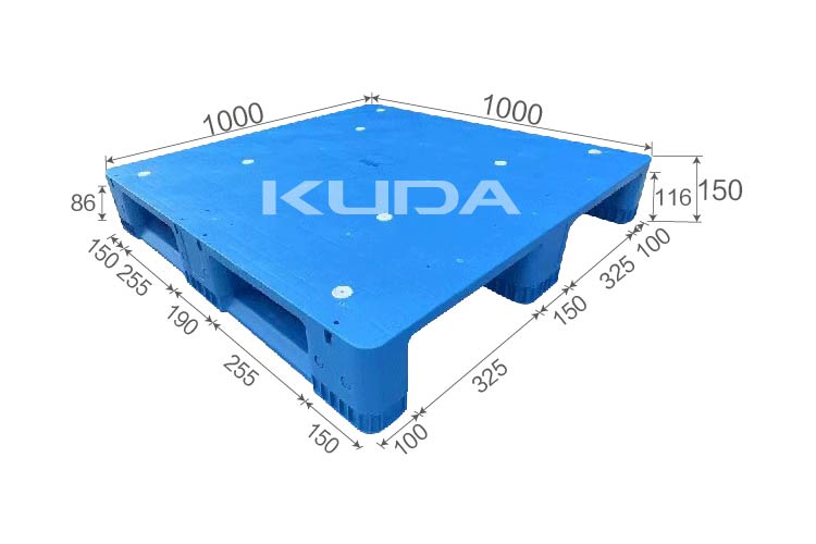 1010D-PBCZ PLASTIC PALLT(BUILT-IN STEEL TUBE)