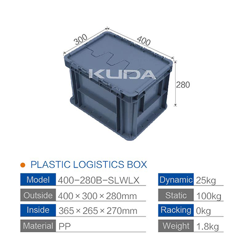400-280B-SLWLX PLASTIC LOGISTICS BOX