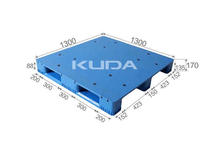 1313F-PBCZ PLASTIC PALLT(BUILT-IN STEEL TUBE)