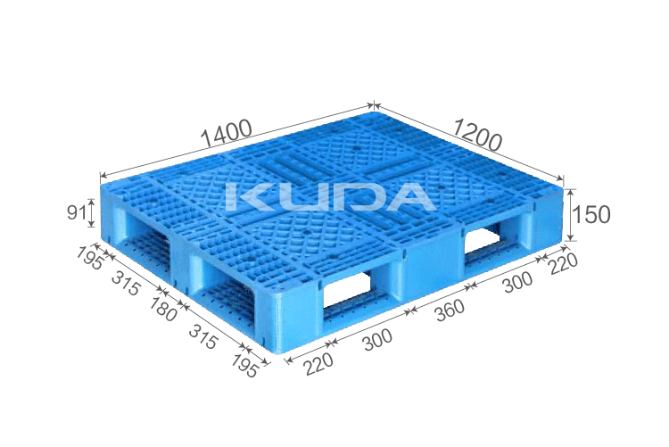 1412G-WGTZ PLASTIC PALLET