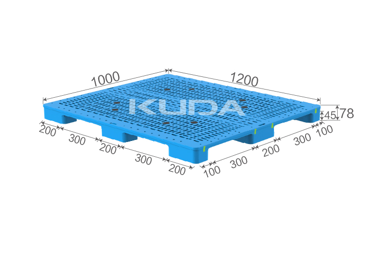 1210A-SLFCB PLASTIC PALLET