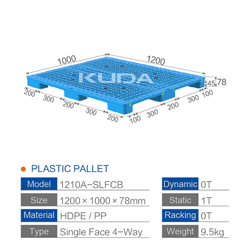1210A-SLFCB PLASTIC PALLET
