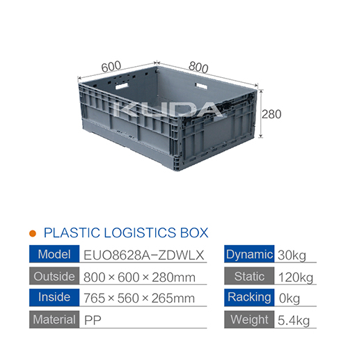 EUO8628A-ZDWLX PLASTIC LOGISTICS BOX