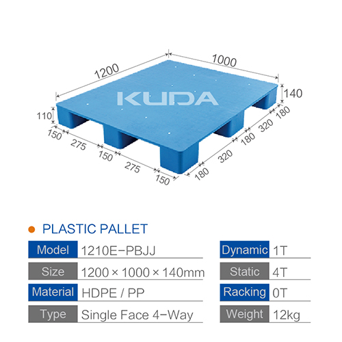 1210E-PBJJ PLASTIC PALLET